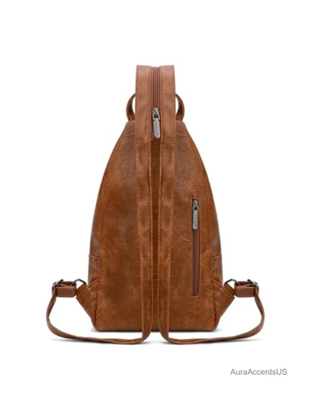 Convertible Backpack Purse Sling Bag Shoulder Crossbody Adjustable Strap Faux